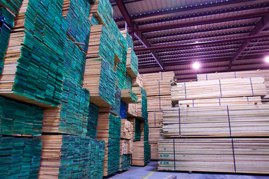 Thompson Hardwoods Lumber Export