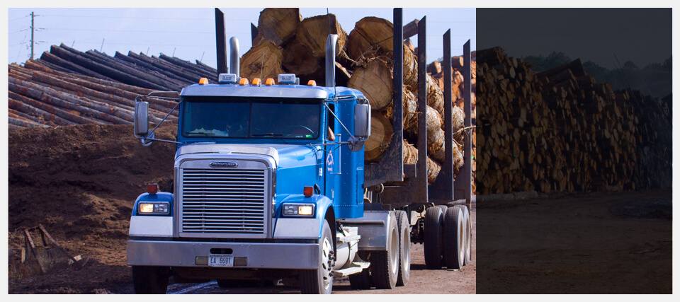 Lumber on Truck